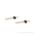 2.54mm Pitch Pin header Connector Single Row Straight SQ0.64mm H2.5mm 1*2P